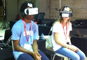 Probar la realidad virtual fue posible en la cumbre de GEN.