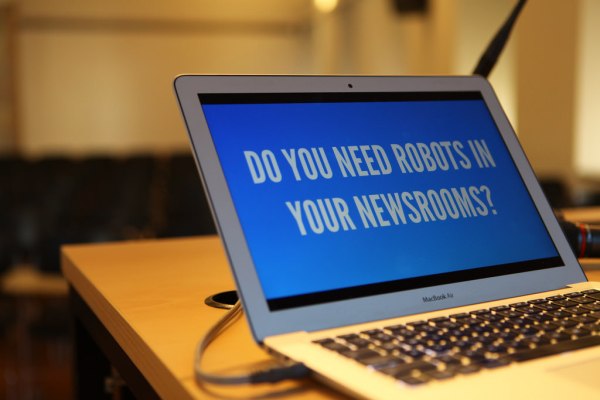 Los robots en las redacciones, uno de los temas que se tratará en GEN Summit. FOTO: GLOBAL EDITORS NETWORK