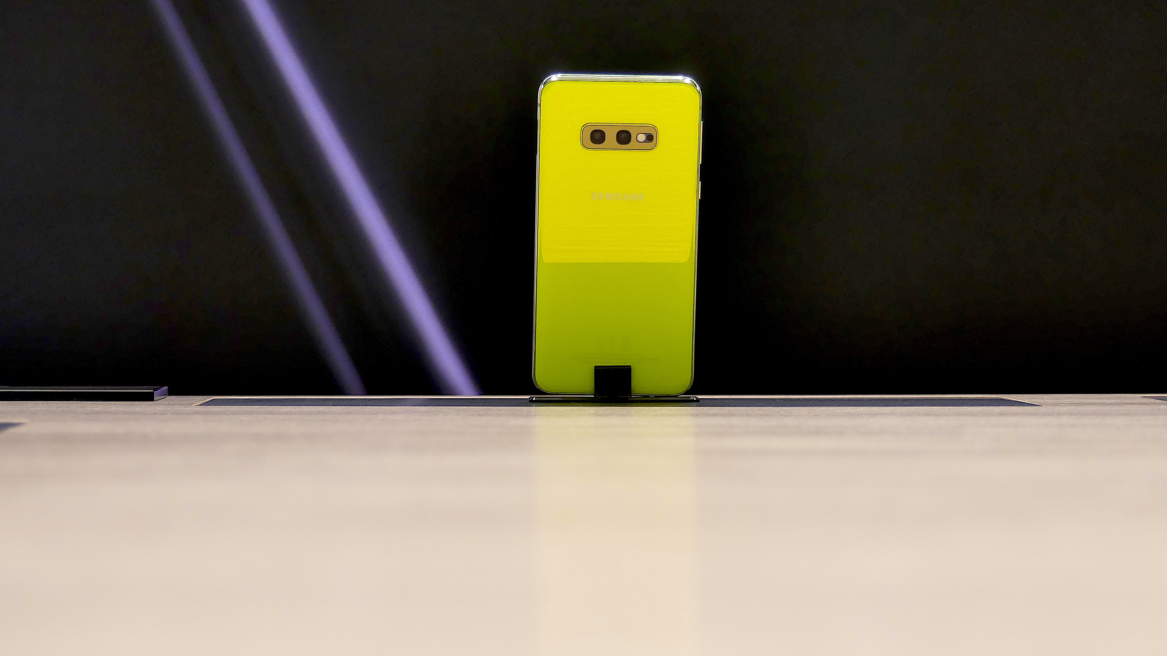 Uno de los móviles de Samsung.