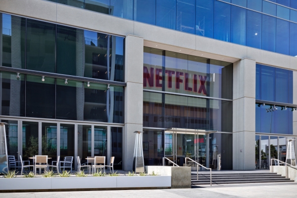 Sede de Netflix en Los Angeles. FOTO: NETFLIX.