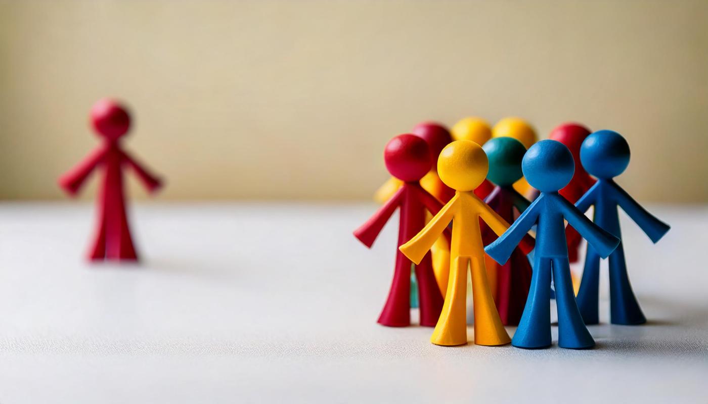 Imagen que ilustra el experimento de Solomon Asch.